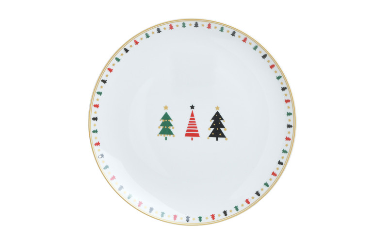 Christmas plate, size: ⌀26 cm  1