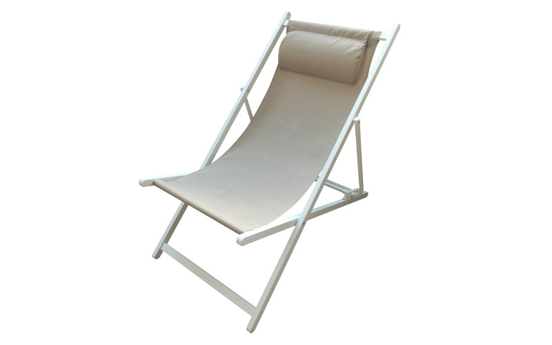 Garden chair /folding/ Loreto, beige  1