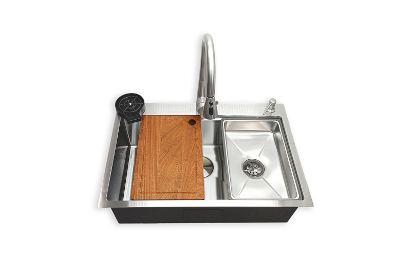 Multifunctional sink IVENTO K/ 20L.041.41, brushed stainless steel  1