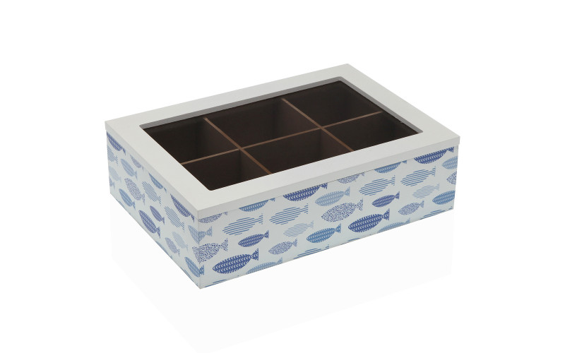 Wooden tea box, size: 17/24 cm  1