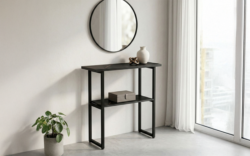 Console table Solaine, black  1