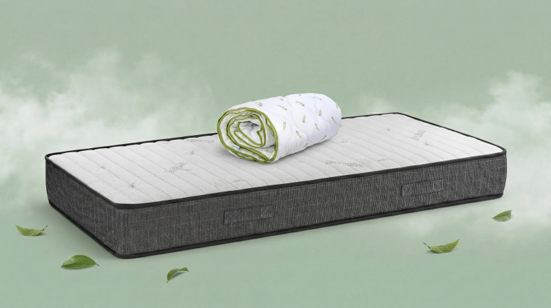 Set of mattress 160/200 + duvet 200/200 Finess Memory + Green Tea,   1