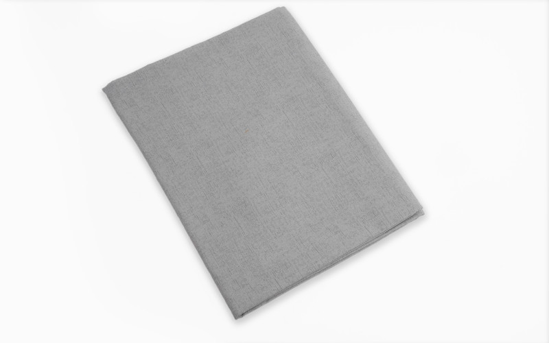 Flat sheet, grey, 220/240 cm  1