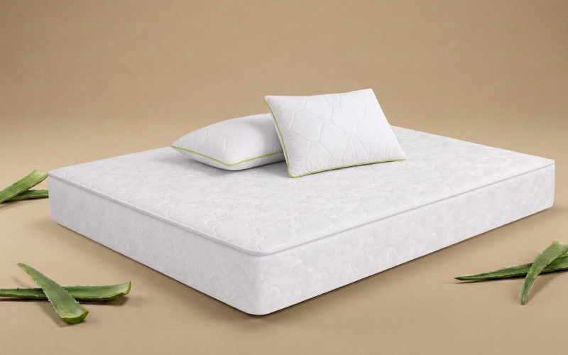 Комплект матрас 140/200 + 2 подушки Лео Классик + Aloe Dream,   1