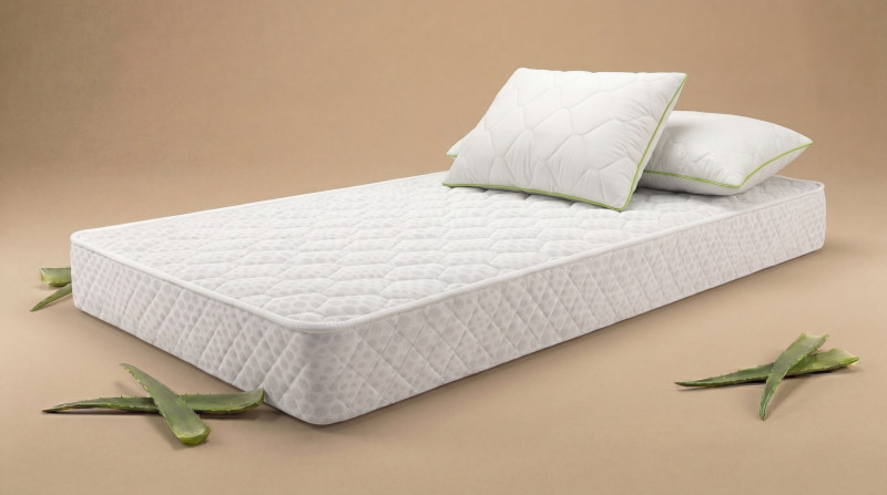 Set of mattress 140/200 + 2 pillows Ultra Detox Flex + Aloe Dream,   1