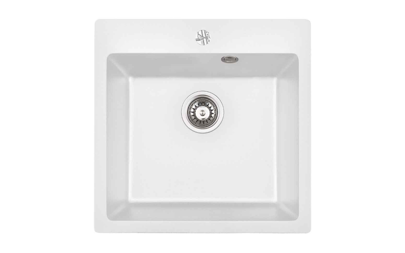 ICGS 5050 Granite sink, white  1