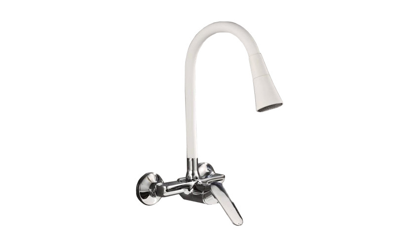 Mixer tap Linni, white  1