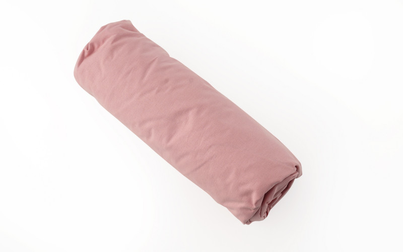 Fitted sheet, dark pink, 90/200 cm  1