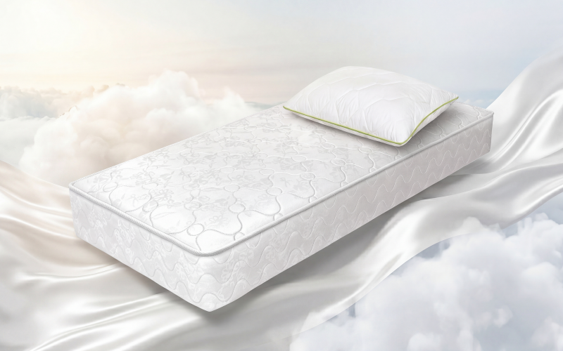 Set of mattress 82/190 + pillow Leo Classic + Aloe Dream,   1