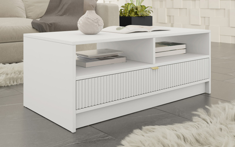 Coffee table Iluna, white  1