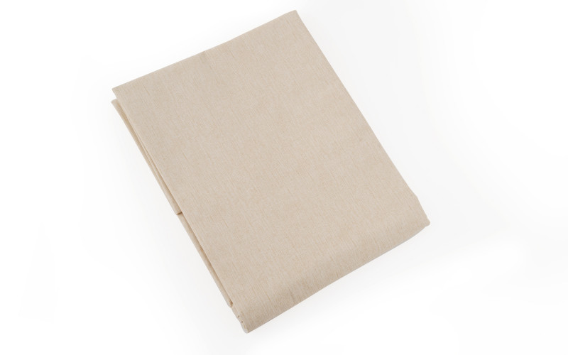 Flat sheet, beige, 220/240 cm  1