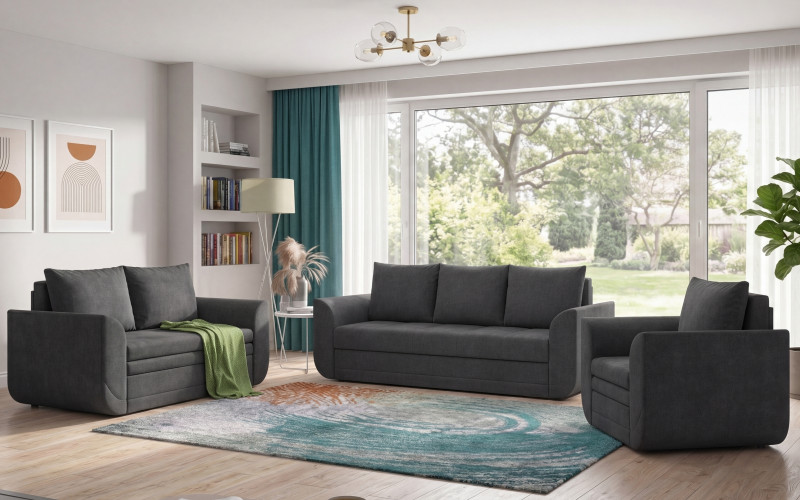 Living room set Modus, grey  1