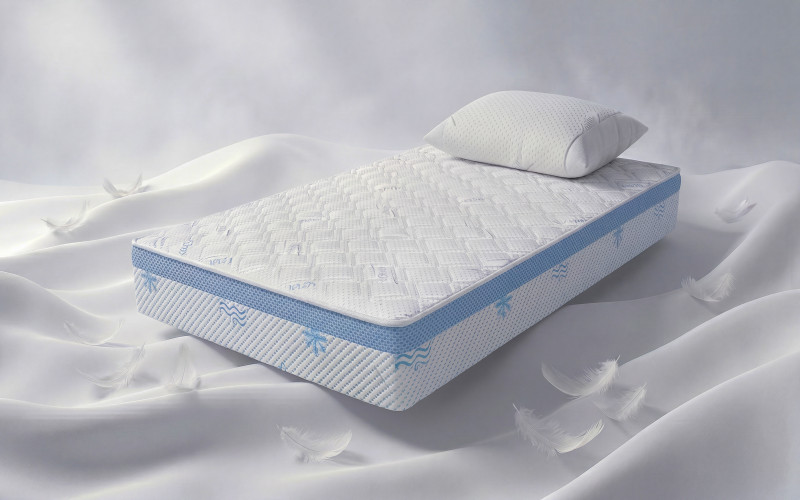 Set of mattress 90/200 + pillow Cool Gel Memory Body Balance + Silver Sense,   1