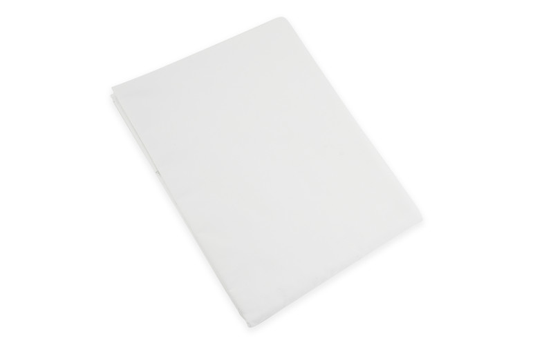 Flat sheet, white, 220/240 cm  1