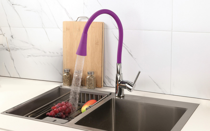 Mixer tap Havana, purple  1