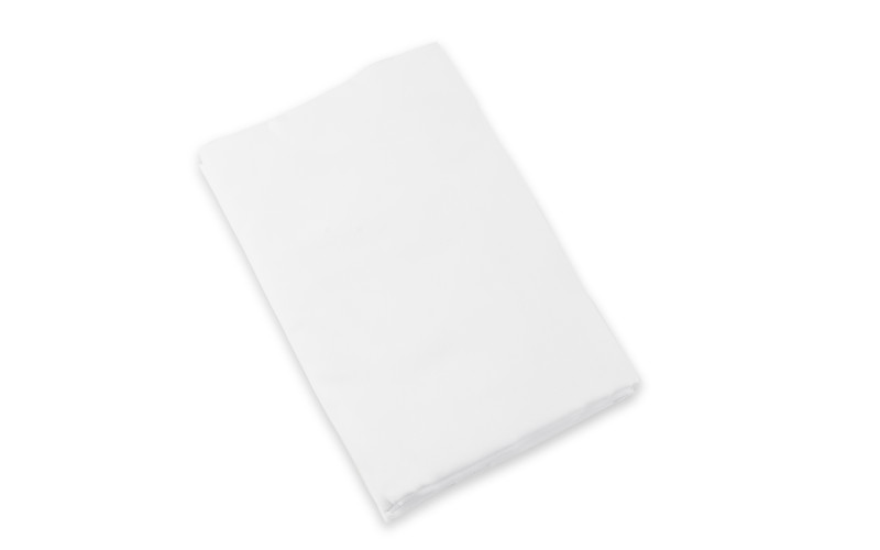 Flat sheet, white, 220/240 cm  1