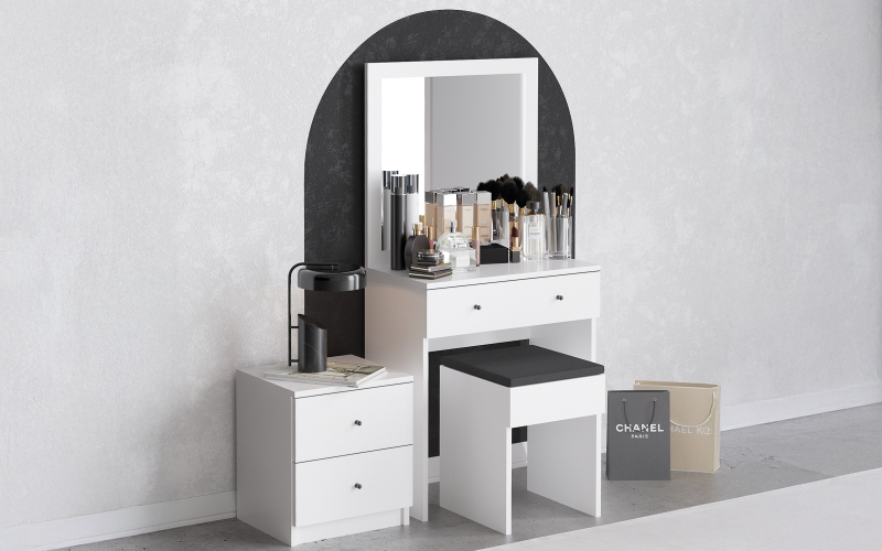 Dressing table Nessie, white  1