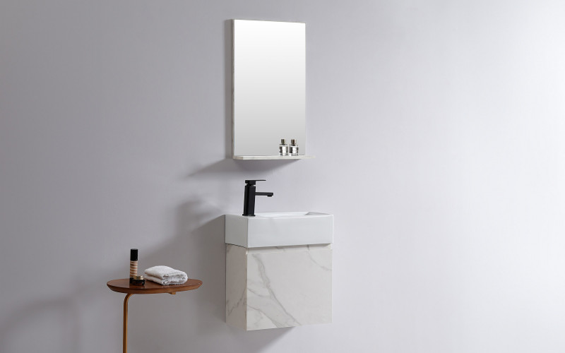 PVC bathroom set Telma, white  1