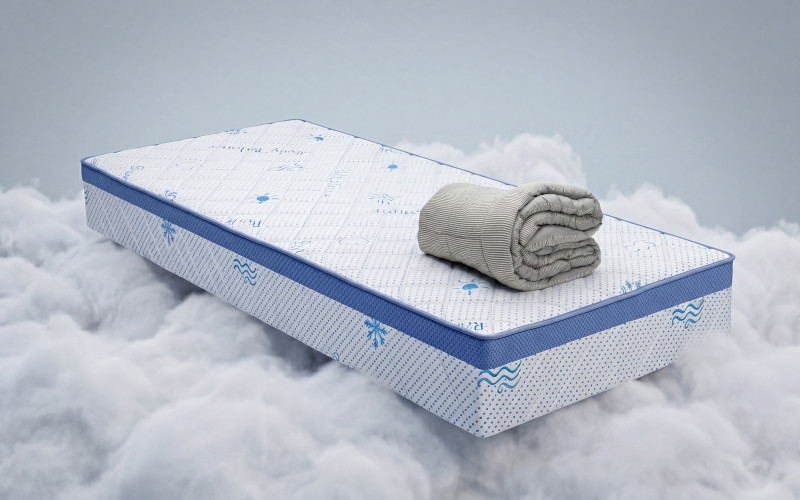 Set of mattress 82/190+ duvet 140/200 Cool Gel Memory Body Balance + Stripe,   1