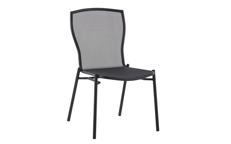 Garden chair Lenard, black  1