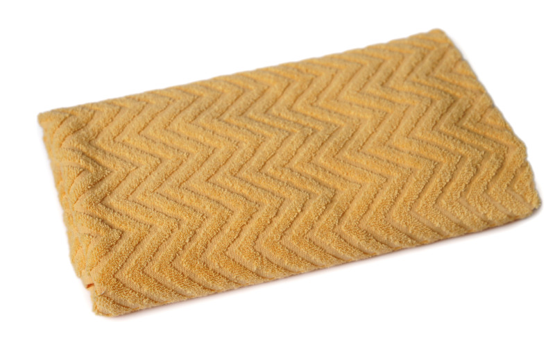 Towel, yellow, 70/140  1