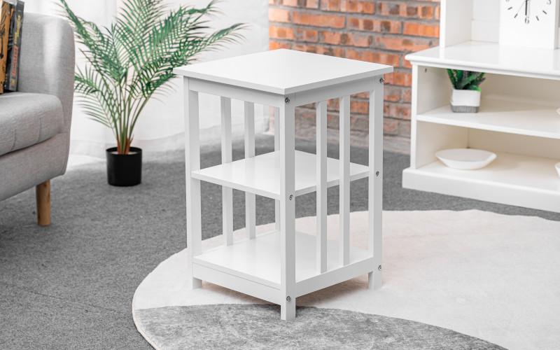 Side table Amarel, white  1