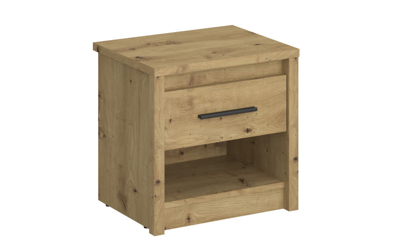 Nightstand Aison, Artisan oak  1