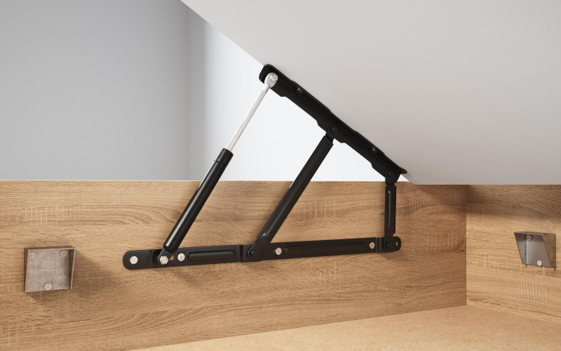 Standard set Lifting mechanism 1400N + HDF bunkie board 2.5 mm, 180/200 cm  1