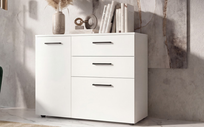 Dresser Aston, white + black  1