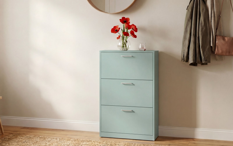 Shoe cabinet Beko 3, mint  1