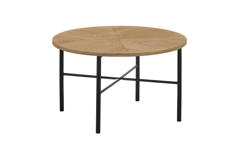 Sample Coffee table, natural + black  1
