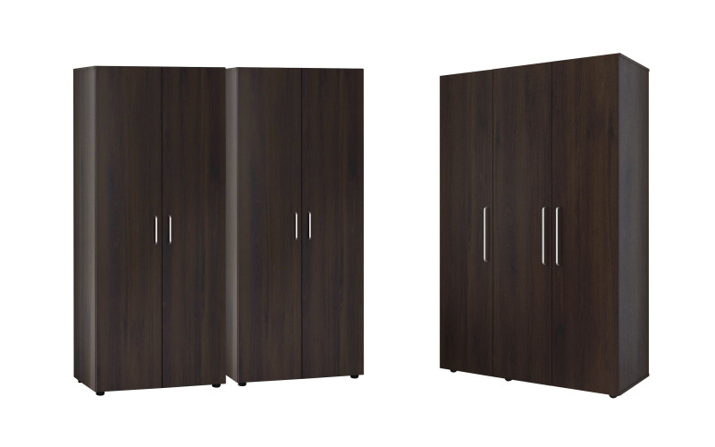 Wardrobe Angelo 2 + Ophelia, Wenge milano  1