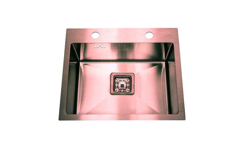 Built-in sink ICK 5032K, pink gold  1