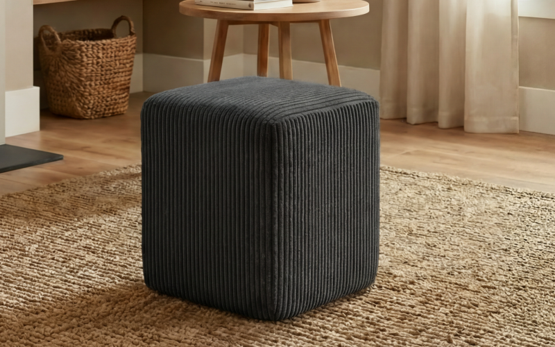 Ottoman Dolly, dark grey  1