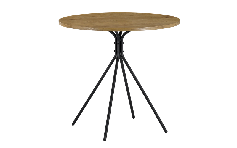 Dining table Mereya, natural + black  1