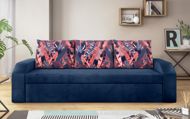 Extendable sofa Addison XS, blue  1