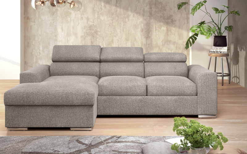 Extendable corner sofa Morgan, beige  3
