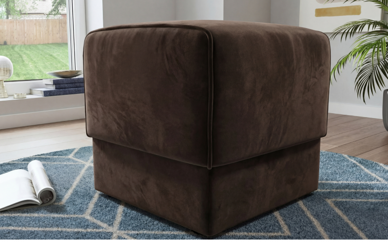 Ottoman Ego, brown  1