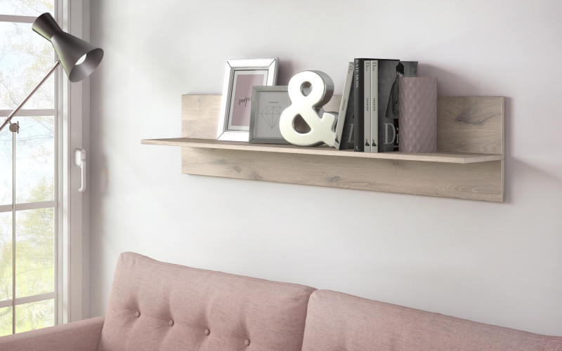 Bookcase Modigliani, light Scandinavian oak  1