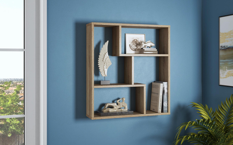 Bookcase Emma, Sonoma oak  1