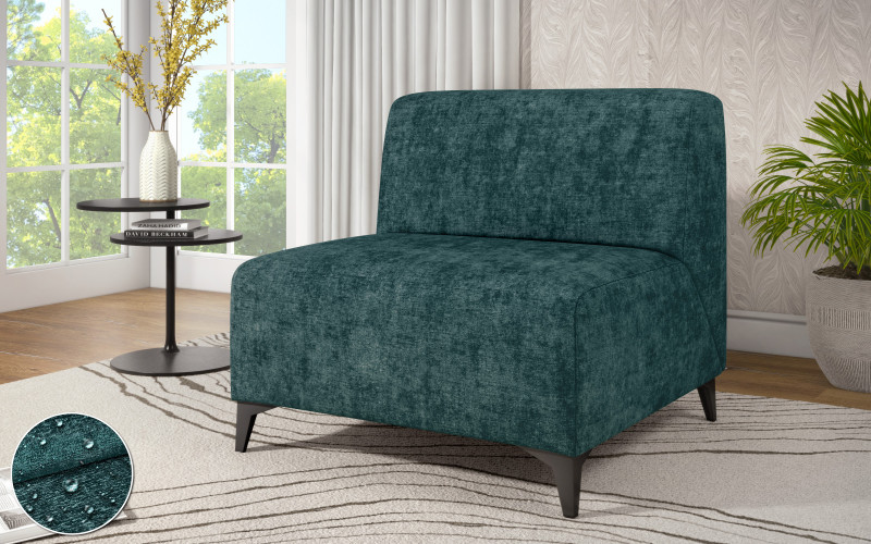 Armchair Aruba, turquoise  1