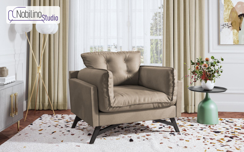 Armchair Vienna, beige  1