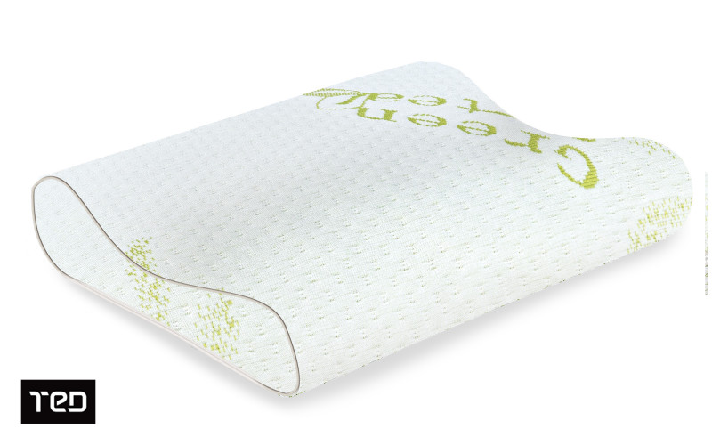 Pillow Green Tea Memory Lux 50/40,   1