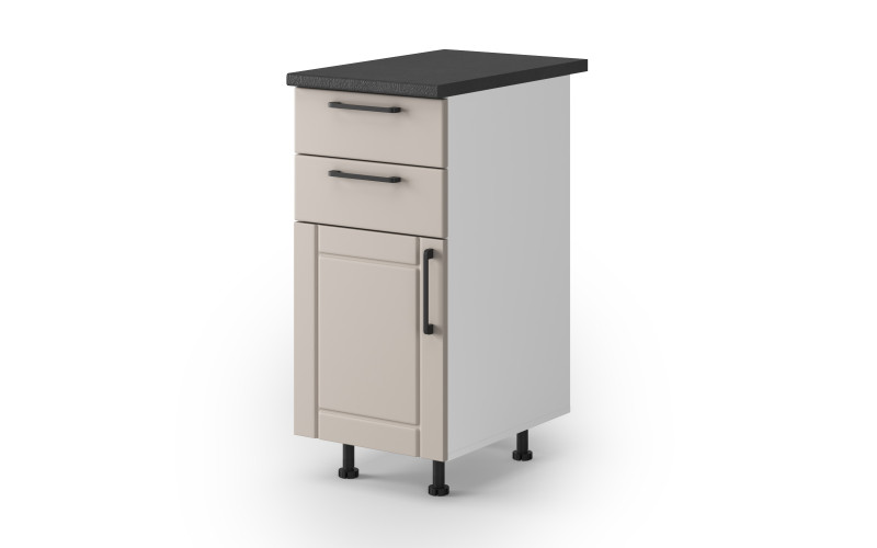 Kitchen cabinet Hannah 14, cashmere  1