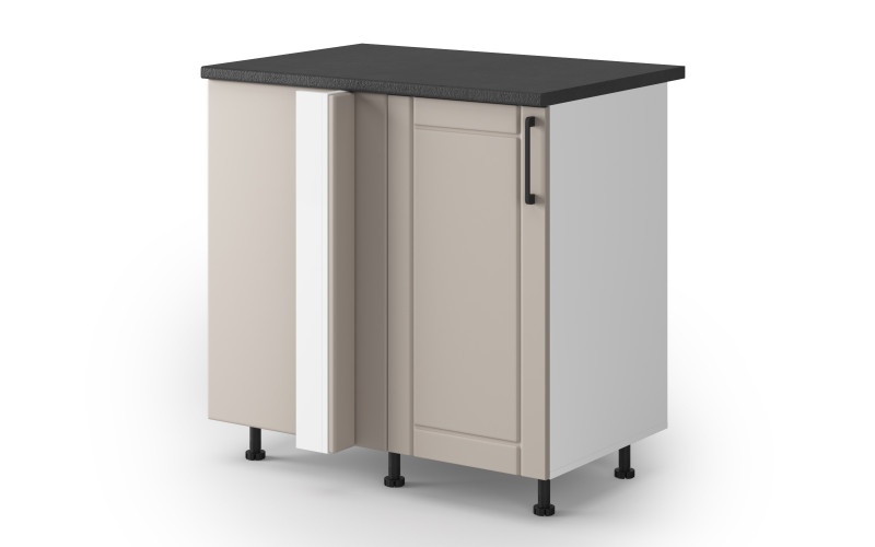 Kitchen cabinet Hannah 18 left, cashmere  1
