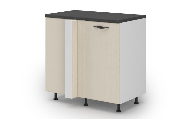 Kitchen corner cabinet Simon 18 left, Aspen beige  1