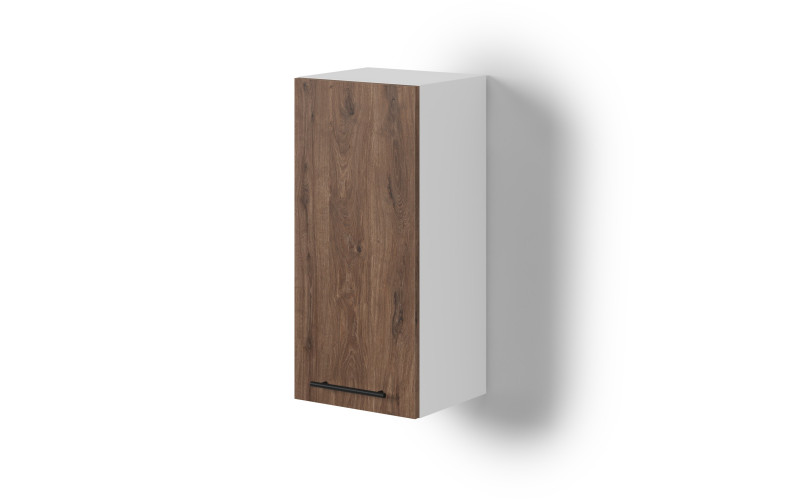 Kitchen cabinet Dakota 22, dark Scandinavian oak  1