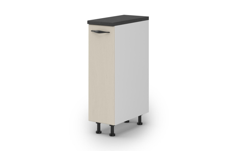 Kitchen pull-out bottle rack Simon 28, Aspen beige  1