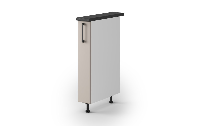 Kitchen pull-out bottle rack Hannah 29, cashmere  1