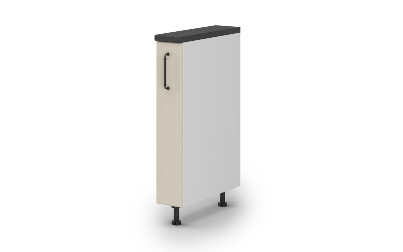 Kitchen pull-out bottle rack Mathis 29, Aspen beige  1